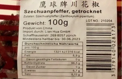 Szechuanpfeffer
