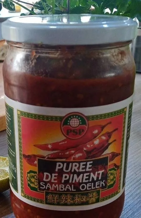 Purée de piment sambal oelek