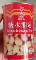 Graines de lotus au sirop