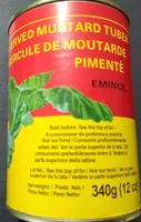 Tubercule de moutarde pimenté