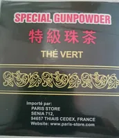 Thé vert (spécial gunpowder)