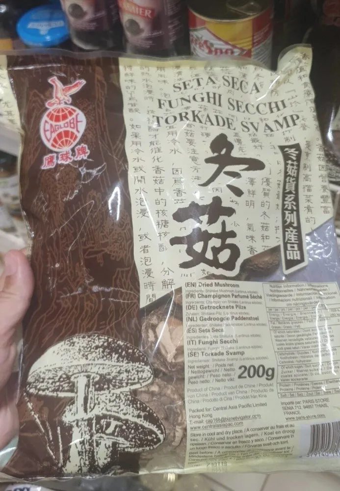 Champignons séchés