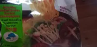 Nouille instantanées champignons