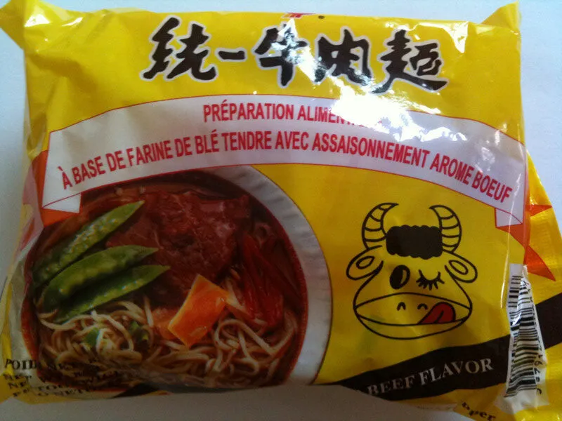 Nouilles instantanées saveur Boeuf