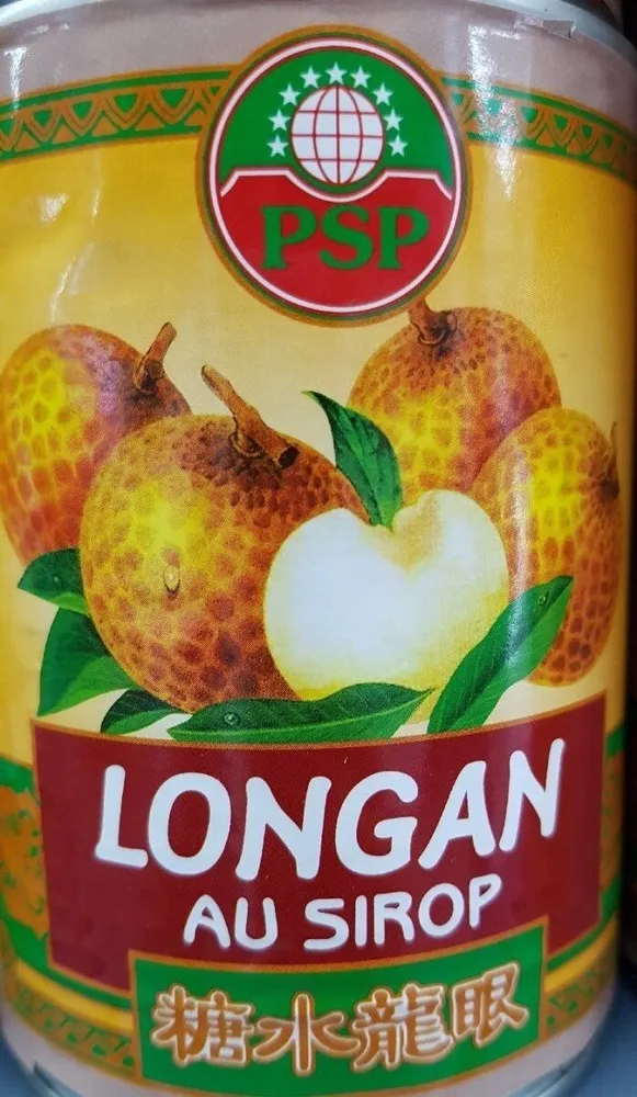 Longans au sirop