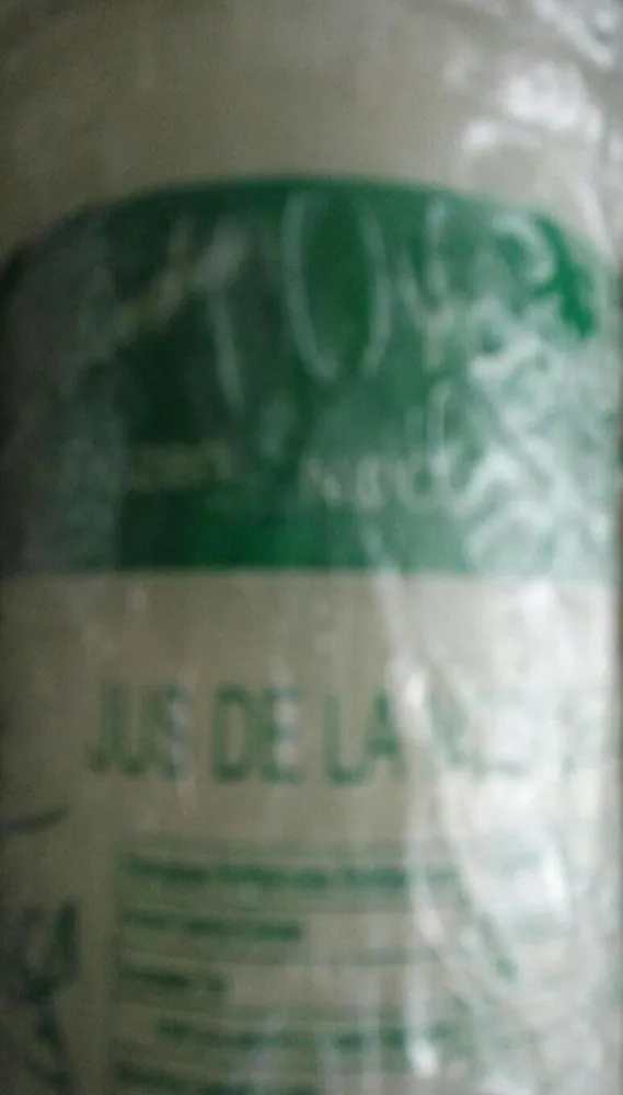 Jus de noix de  coco