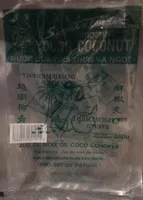 Jus de noix de coco congelé