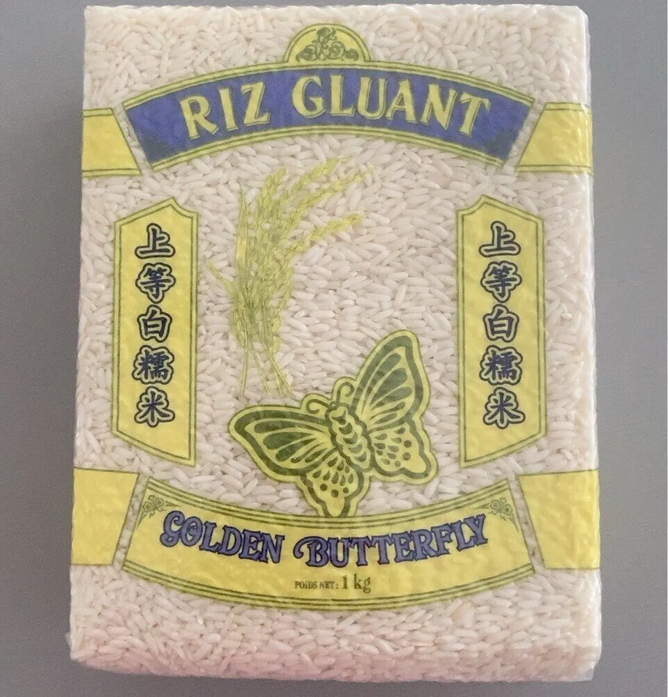 Riz gluant