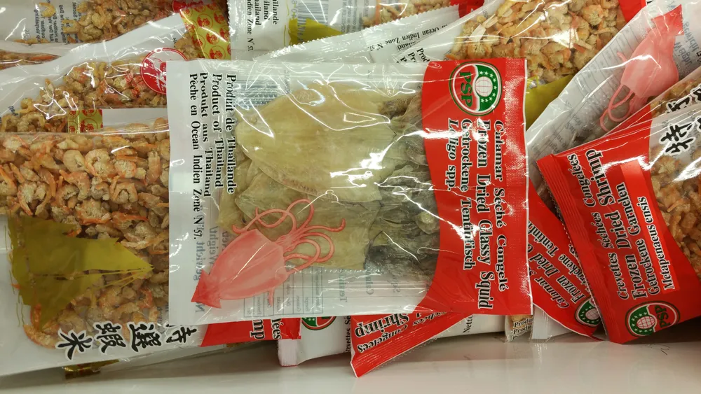 Calamar séché