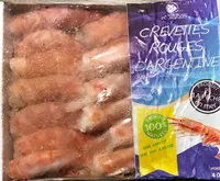 Crevettes rouges d'Argentine