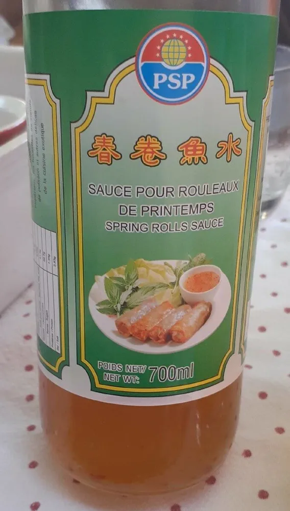 Sauce pour rouleaux de printemps