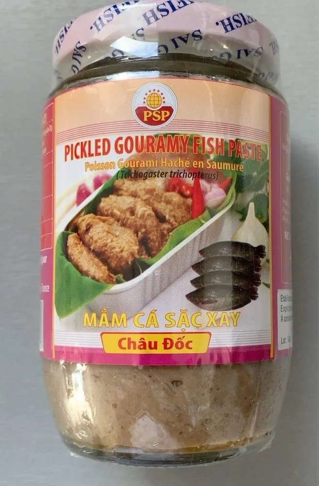 Poisson Gourami Haché en saumure