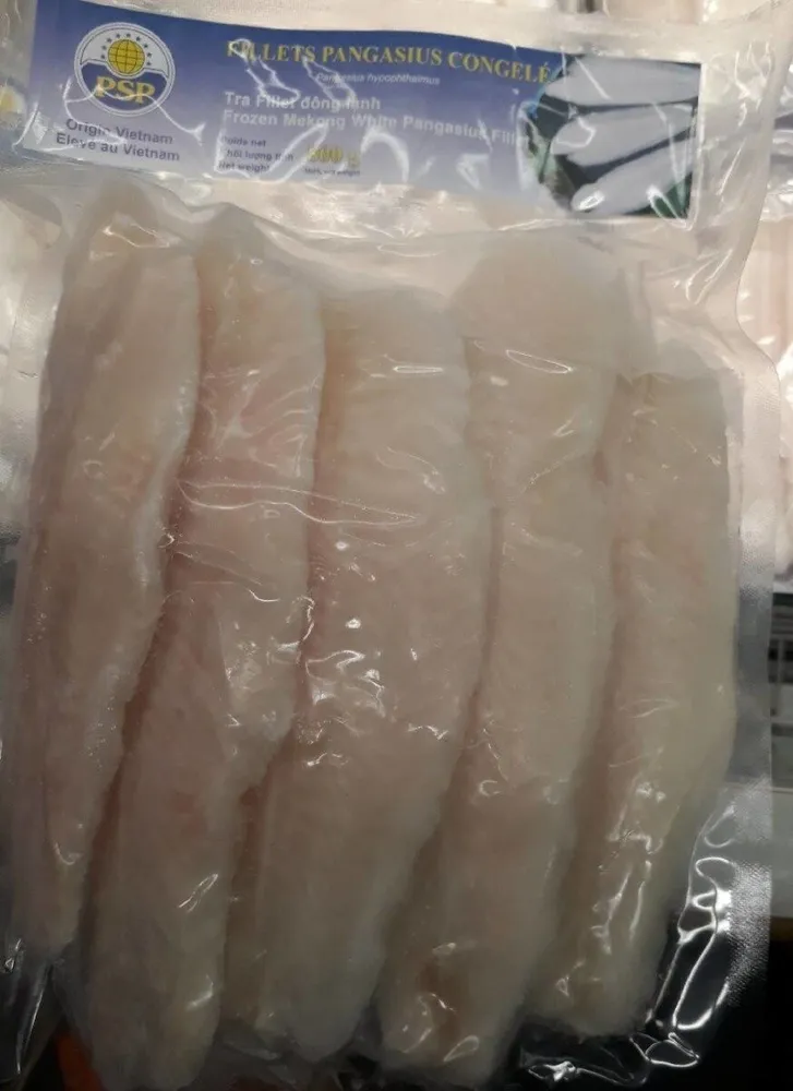 Filet pangasius congelé