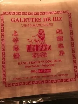 Galettes de riz