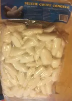 Seiche coupé congelé