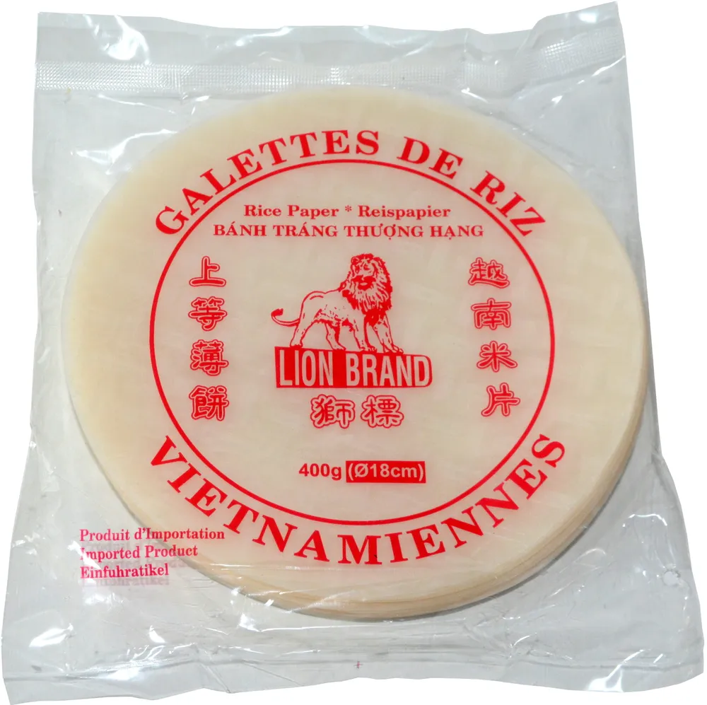 Galette De Riz Ronde 18 CM Lion
