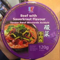 Saveur boeuf moutarde acidulé