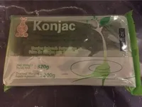Pâte de konjac aux épinards