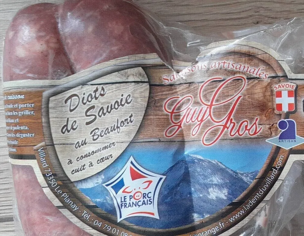 Diots de Savoie au beaufort