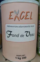 Préparation déshydratée pour fond de veau