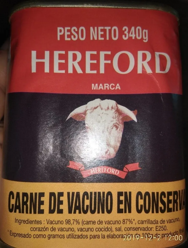 Carne enlatada