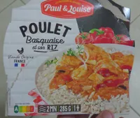 Poulet Basquaise et Son Riz