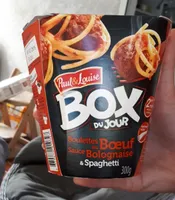 Box du jour boulette boeuf sauce bolo