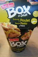 Box du jour émincés de poulet sauce pesto