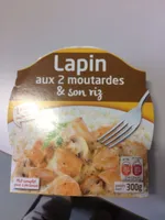 Lapin aux 2 moutardes et son riz