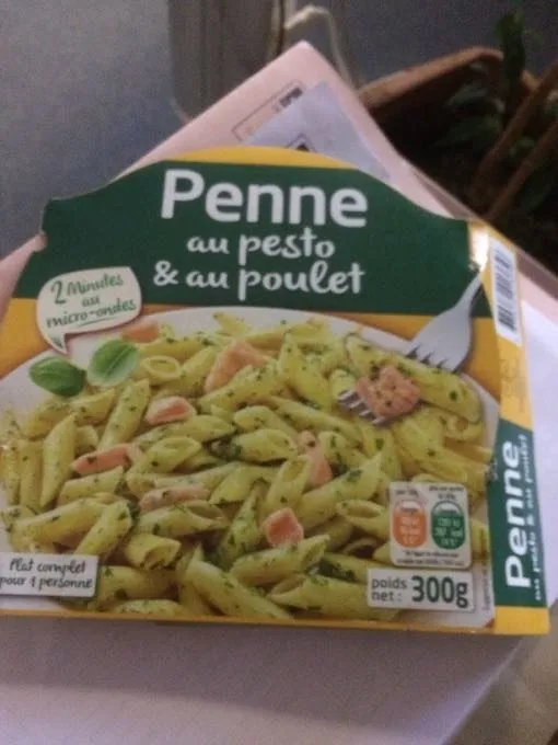 Penne Au Pesto Et Au Poulet