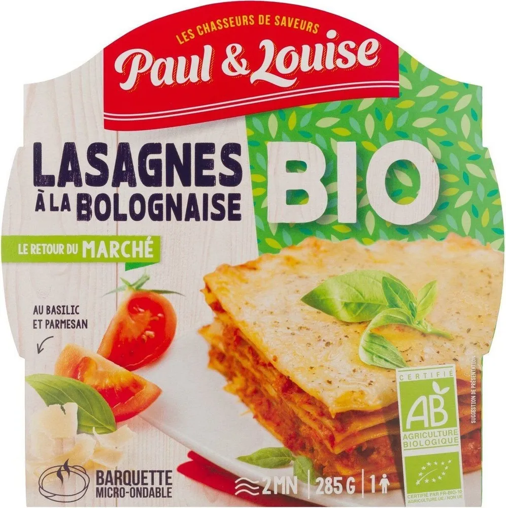 Lasagnes à la bolognaise
