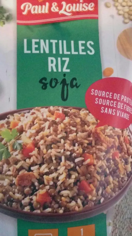Lentilles et riz basmati sauce Shôyu