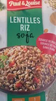 Lentilles et riz basmati sauce Shôyu