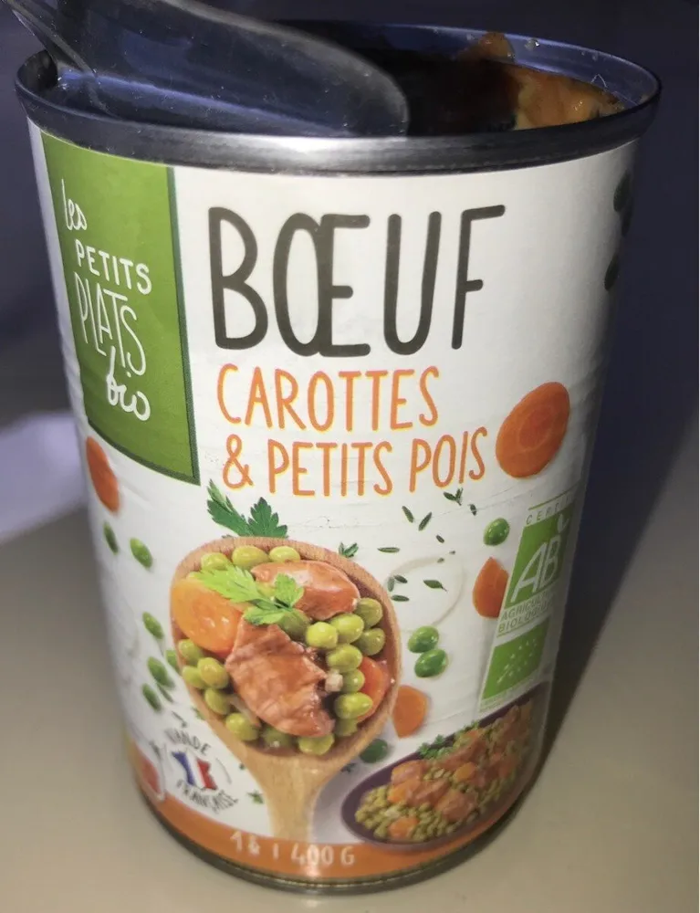 Petit pois carotte au bœuf