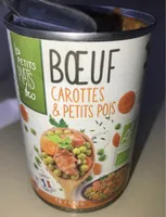 Petit pois carotte au bœuf