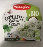 Cappelletti au chevre et epinards