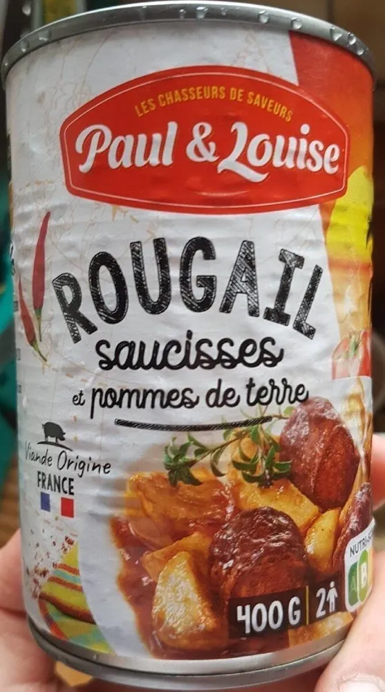 Rougail saucisses et pommes de terre