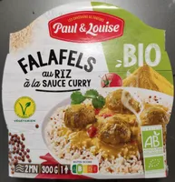 Falafels au riz sauce curry