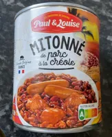 Mitonnée de porc à la créole