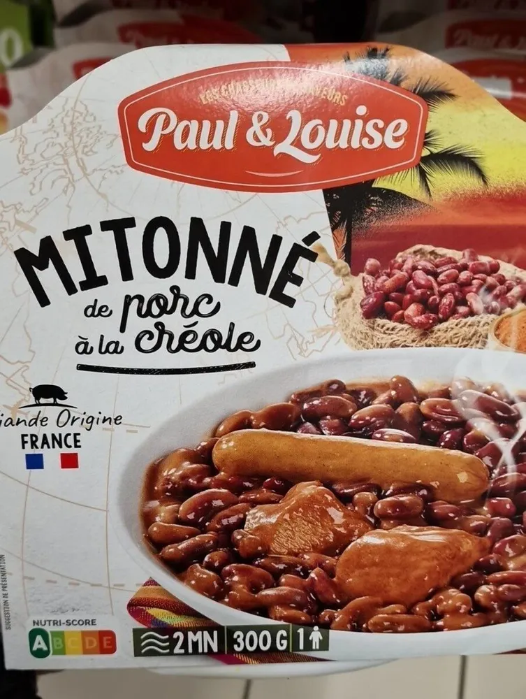 Mitonne de porc à la créole