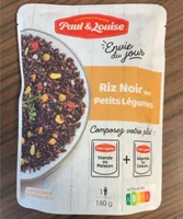 Riz Noir aux Petits Légumes