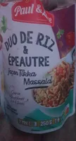 Duo de riz et épeautre façon tikka massala