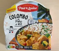Colombo de porc et riz