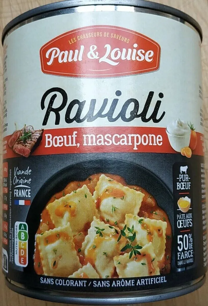 Ravioli Bœuf Mascarpone