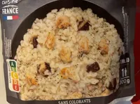 Risotto poulet cepe parmesan