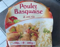 Poulet Basquaise & son riz