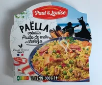 Paul & Louise Barquette Paella Poulet et Fruits de Mer 300 g