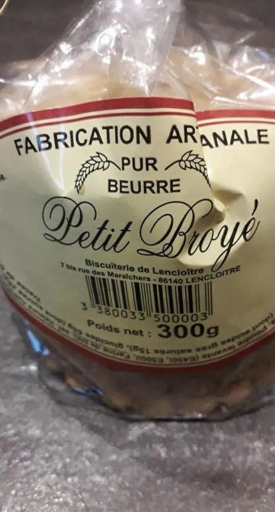 Petit broyé