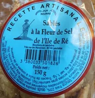 Sablés à la fleur de sel de l'île de ré