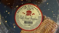 Sablé fourré framboise
